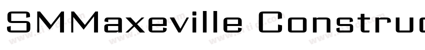 SMMaxeville Construc字体转换